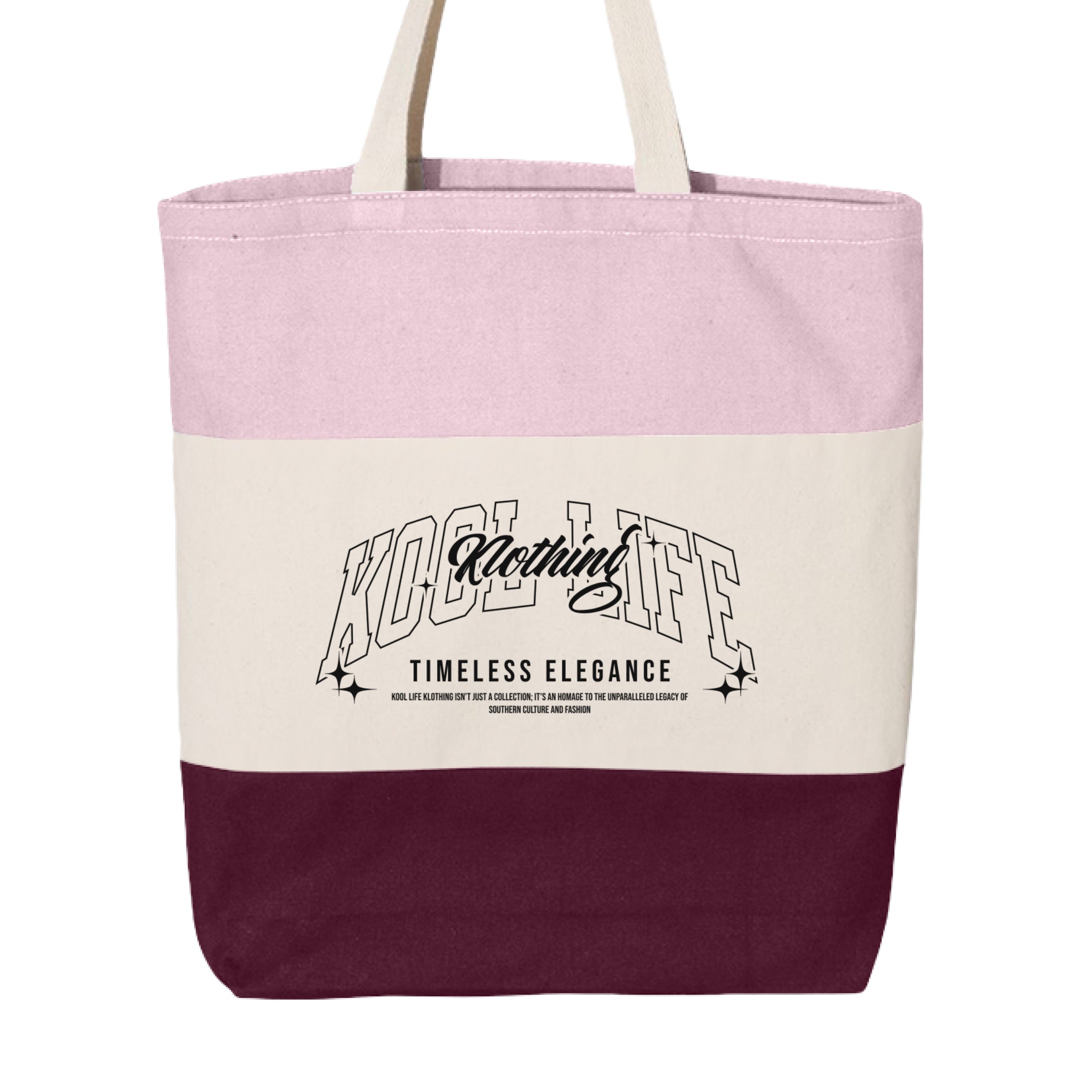 Maroon/ Natural/ Light Pink - FRONT