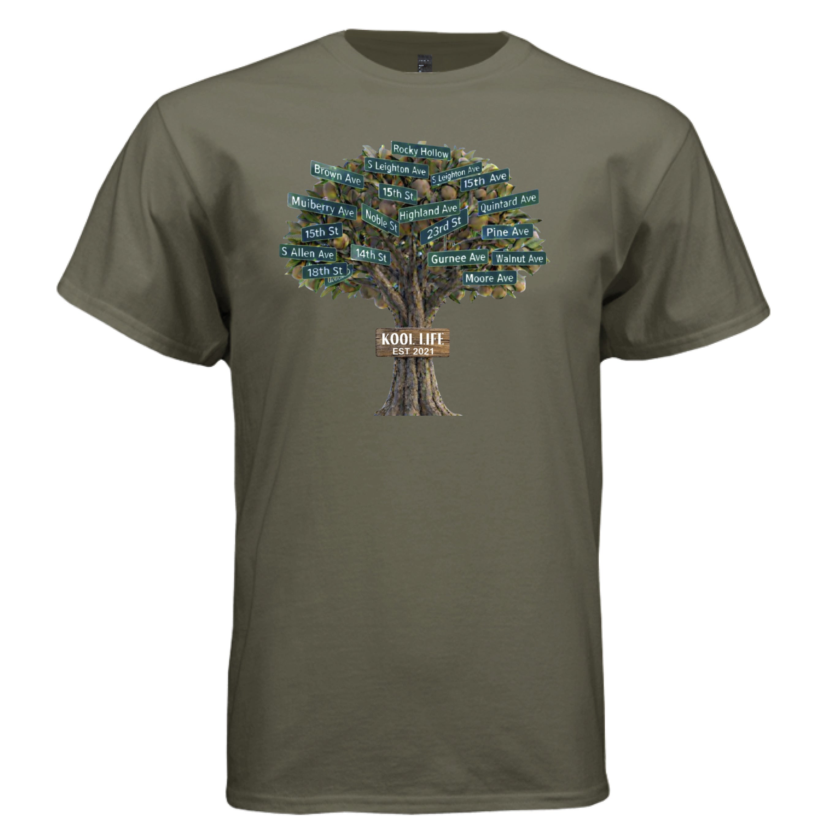 FATIGUE GREEN - FRONT