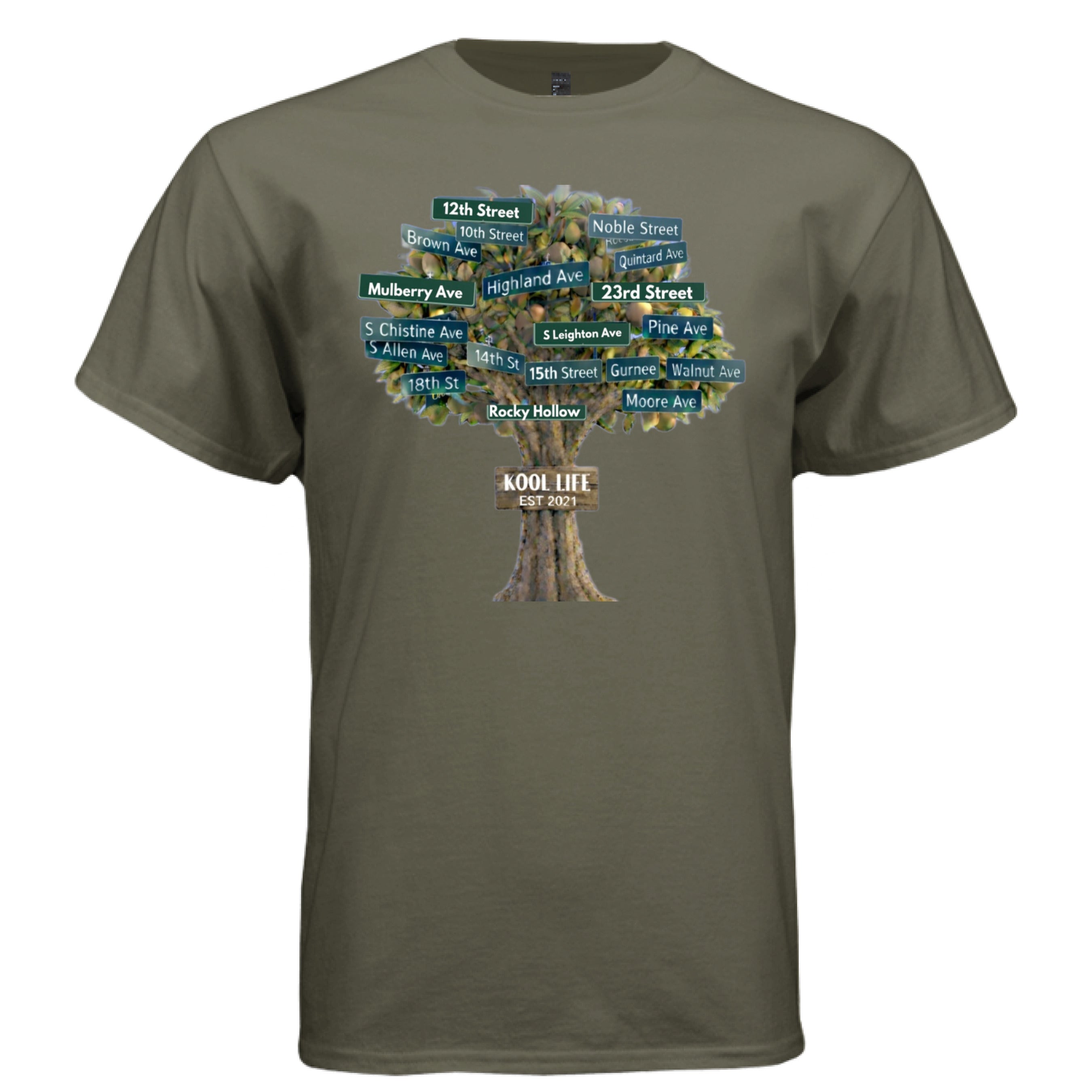 FATIGUE GREEN - FRONT