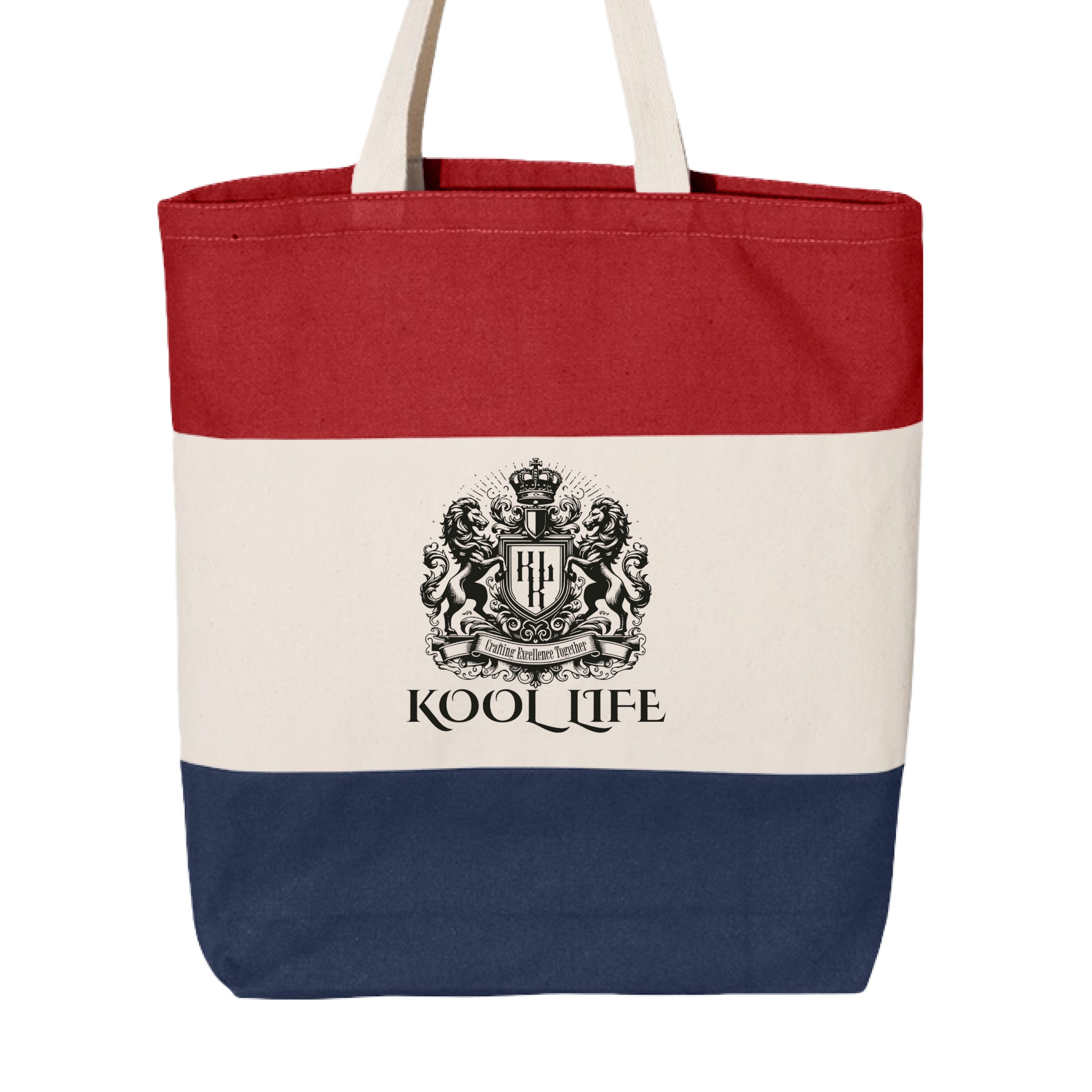Navy/ Natural/ Red - FRONT