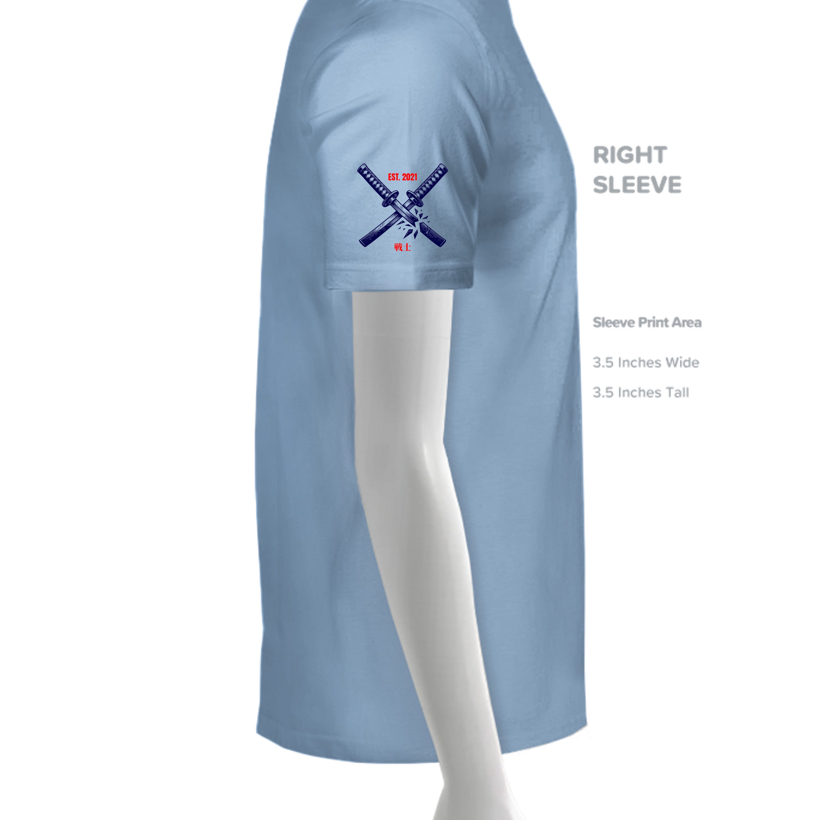 Columbia Blue - 3001C - SLEEVE_RIGHT
