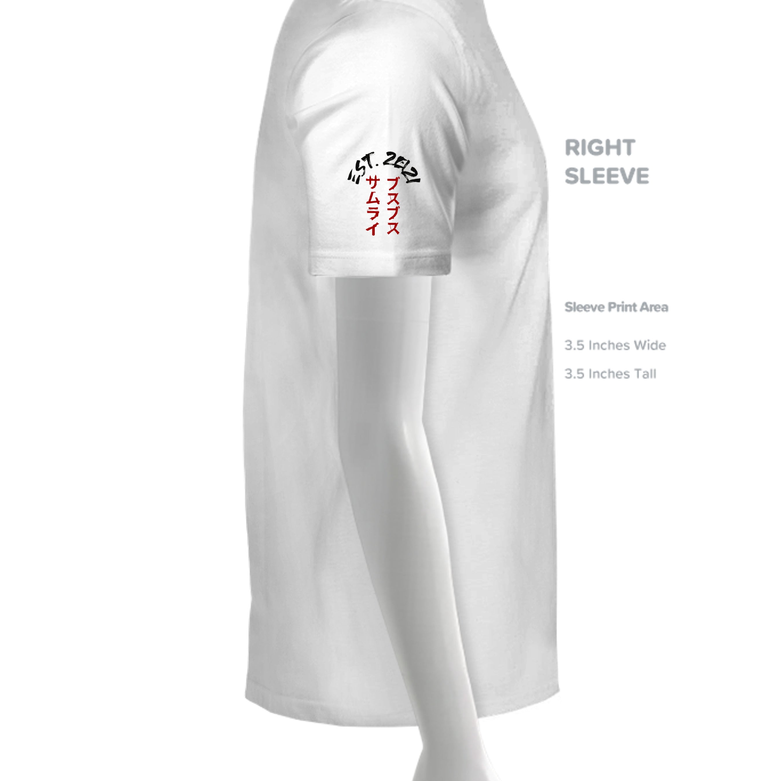 WHITE - G500B - SLEEVE_RIGHT